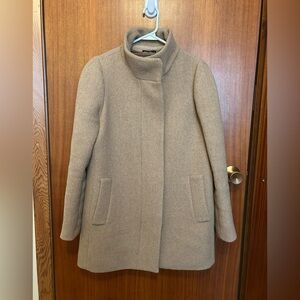 J. Crew Camel Wool Coat